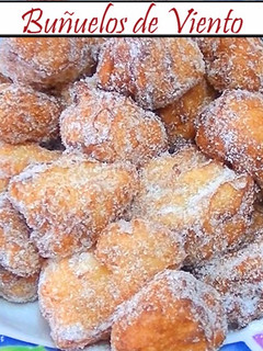 Una foto de Buñuelos de viento