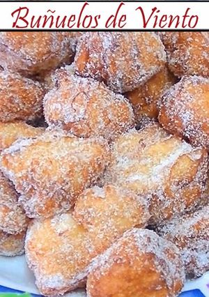 Una foto de Buñuelos de viento