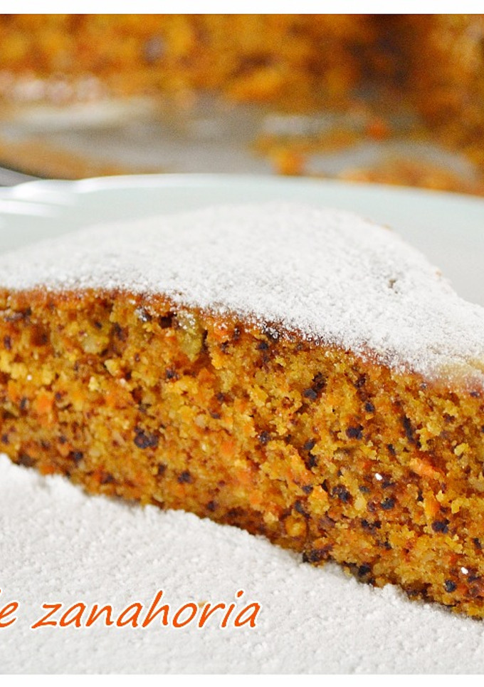 Una foto de Bizcocho de zanahoria (Thermomix)