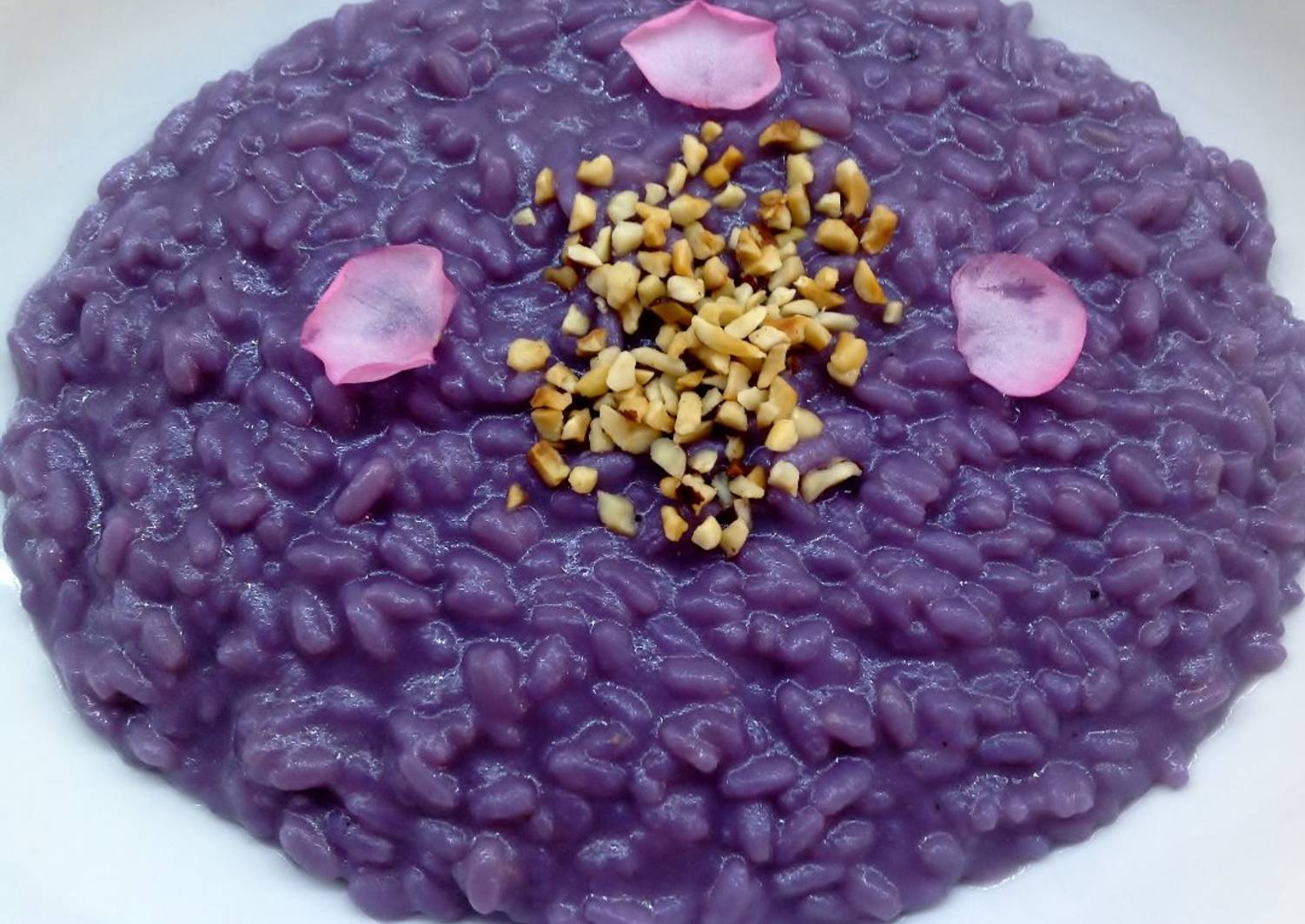 Ricetta Risotto con cavolo viola e granella di nocciole ...