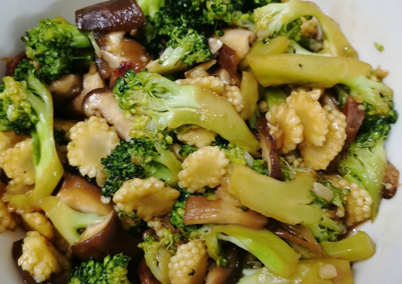 Tumis Sayur Saos Tiram