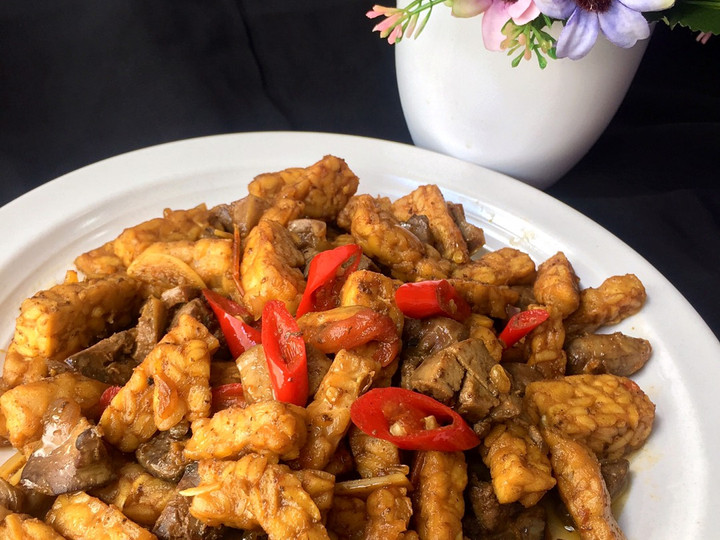 Resep Sambal Goreng Tempe Ati Ampela, Bikin Ngiler