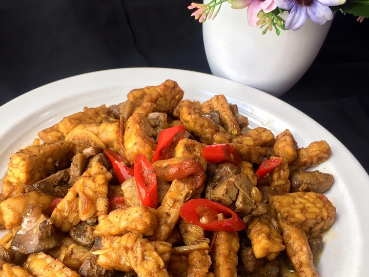Cara Sederhana Membuat Resep  Sambal Goreng Tempe Ati Ampela yang Lezat Sekali, Sempurna