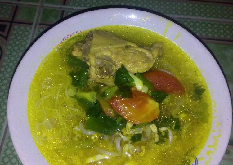 Soto ayam simpel rasa mantap
