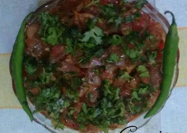 Recipe of Favorite Baingan bharta / Brinjal Bharta