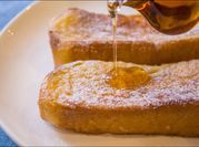 A picture of breakfast egg bread