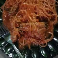 รูปของ Spatula Pedas (Spaghetti Tulang)