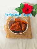 Krengsengan Daging