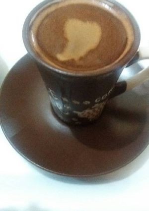 صورة لوصفة قهوتي بعد الافطار