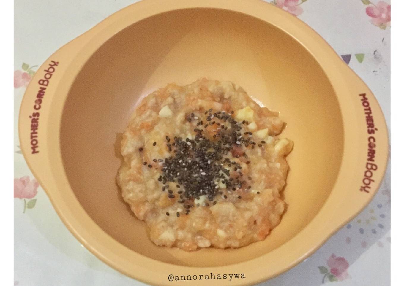 MPASI 7 Bulan Superfood Gandum + Wortel + Keju + Chia Seed