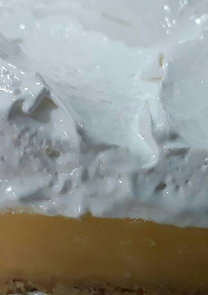 Una foto de Súper fácil lemon pie