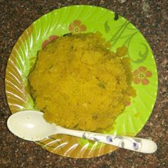 Moong daal ka halwa A picture of Moong daal ka halwa.