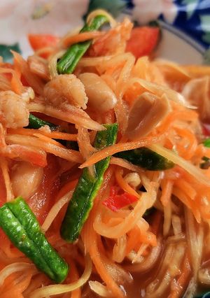 รูปของ ส้มตำไทย มะละกอ+แครอท