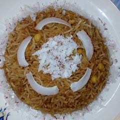 A picture of Gurr wali khichri🍚🥧.