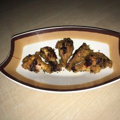 Tandoori wings A picture of Tandoori wings.