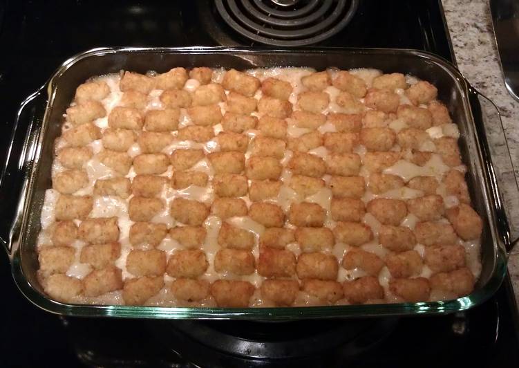 Recipe of Ultimate Taconite Tator Tot Hotdish