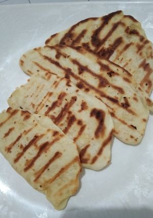 Foto resep Cheese and garlic Naan recook @maydrilla versi ekonomis