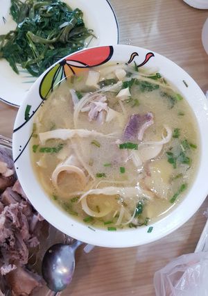 Hình của món Ngan nấu chao ngon.