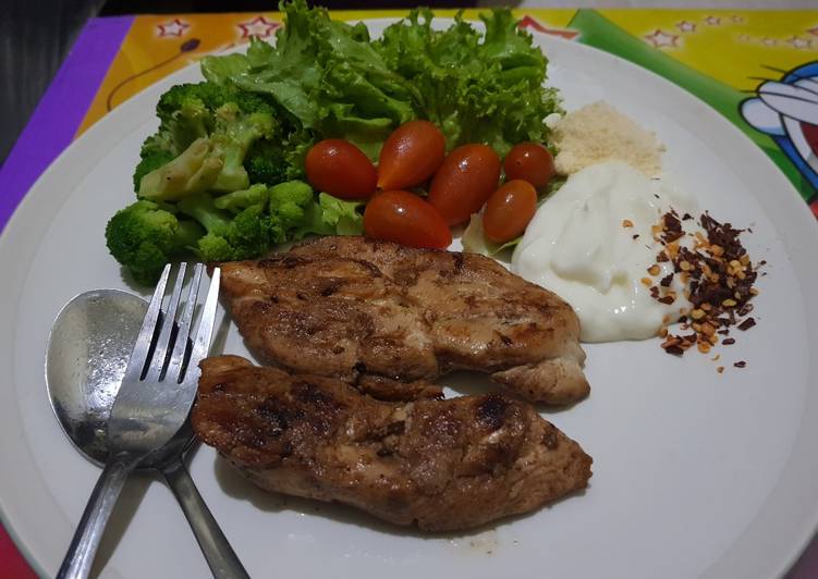 Langkah Mudah untuk Membuat Ayam Panggang Diet, Enak Banget
