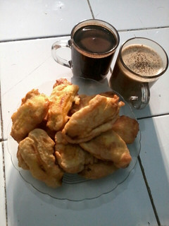 Foto resep pisang goreng karamel