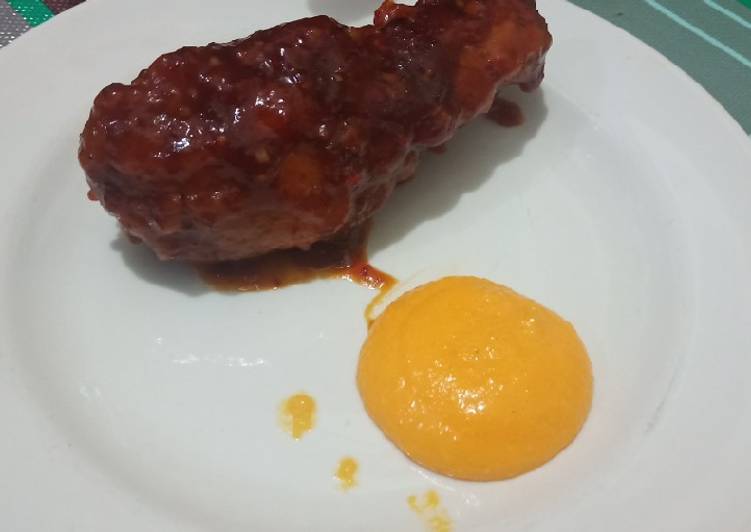 Resep Ayam ala recheese + saus keju ? yang Enak