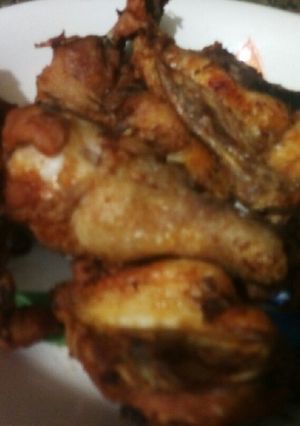 A picture of Fried chicken.