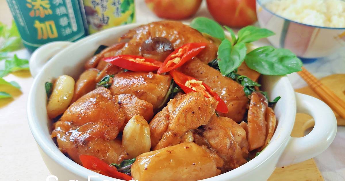 【三杯雞食譜】簡單家常做法 超下飯料理！