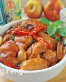 杏鮑菇三杯雞