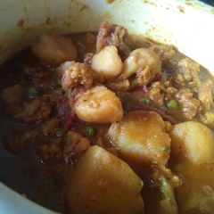 A picture of Cauliflower curry.
