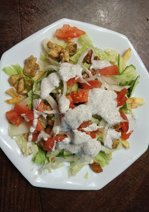 Gyros házilag recept fotója