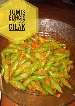 Foto resep Tumis Buncis Pedas