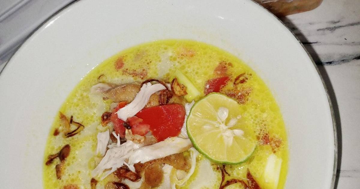 Resep Soto Ayam Betawi Paling Mudah dan Enak