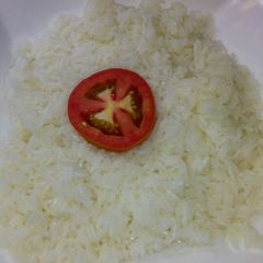 A picture of White rice.