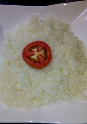 A picture of White rice.