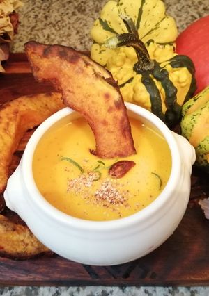 Une photo de Potimarron en soupe
