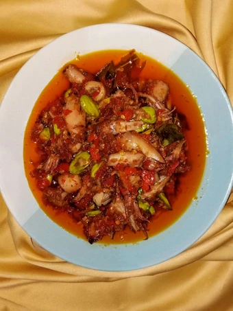 Recipe Sambal cumi asin pete 2 the Can Spoil the Tongue So Delicious