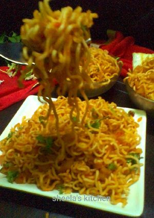 য়িপ্পি নুডলস (yippee noodles recipe in bengali) রেসিপির প্রধান ছবি