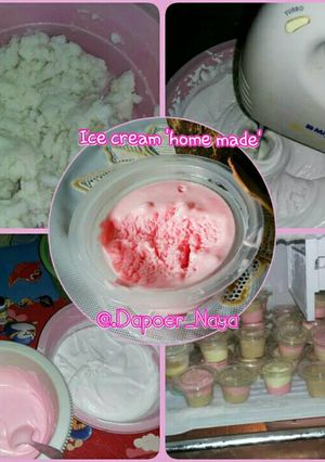 Foto resep Es krim home made, mudah dan murah 👍😉