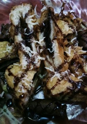 Foto resep Roti Goreng Isi Cocholatos with Cheese