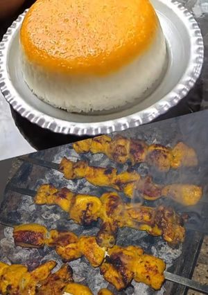 عکسی از دستور جوجه کباب