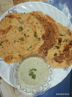 A picture of Mixed Dal Dosa (Adai).
