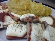Una foto de matambre de carne vacuna