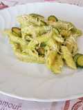 Penne with Zucchini and Robiola Cheese