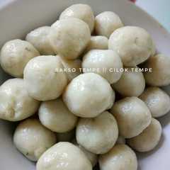 A picture of Bakso tempe.