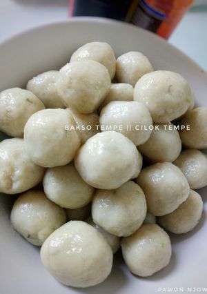 Foto resep Bakso tempe