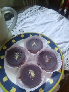 Foto resep Kue lumpur ubi ungu