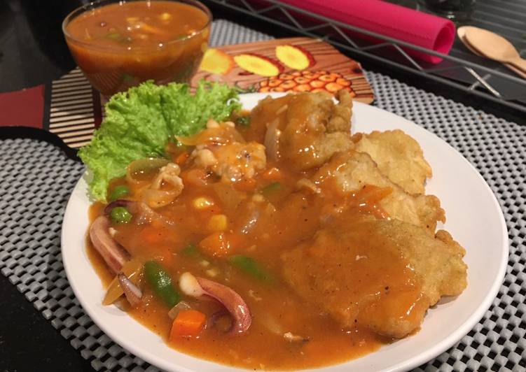 Resep Steak cumi, Enak Banget