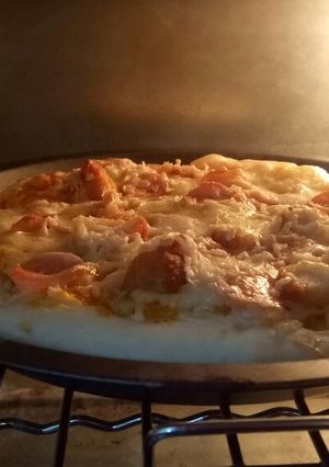 Foto resep Pizza homemade no mixer no telur