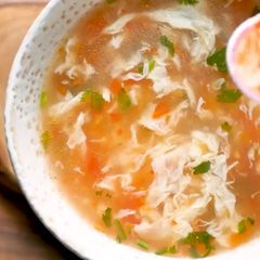 A picture of Tomato soup.