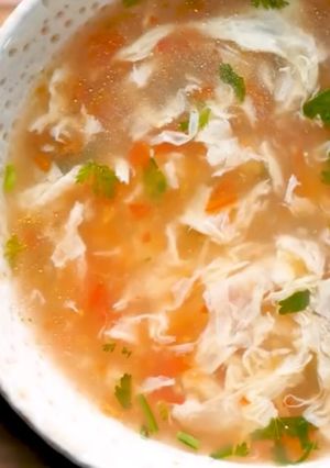 A picture of Tomato soup.